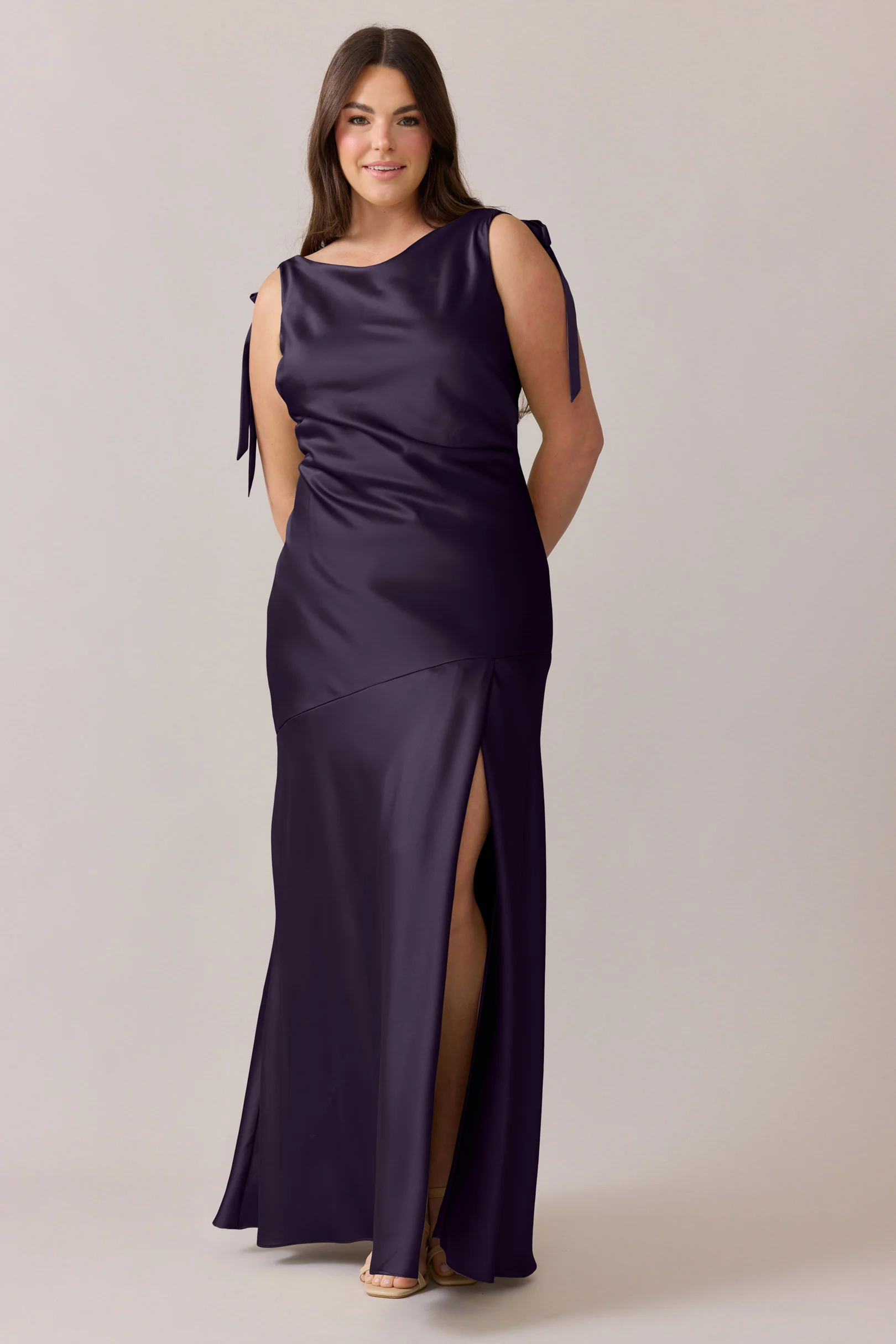 Aaliyah Satin Dress | Made To Order - Image 24