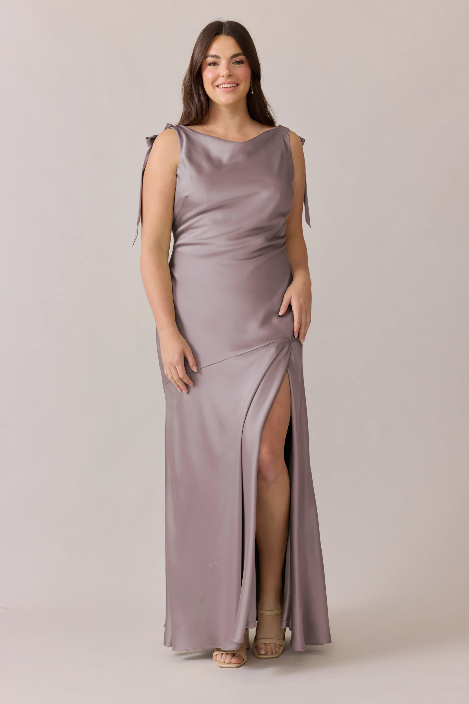 Aaliyah Satin Dress | Made To Order - Image 56