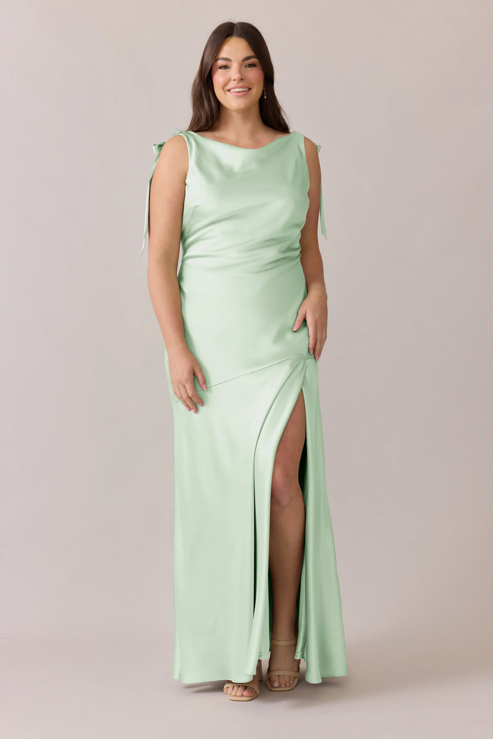 Aaliyah Satin Dress | Made To Order - Image 82