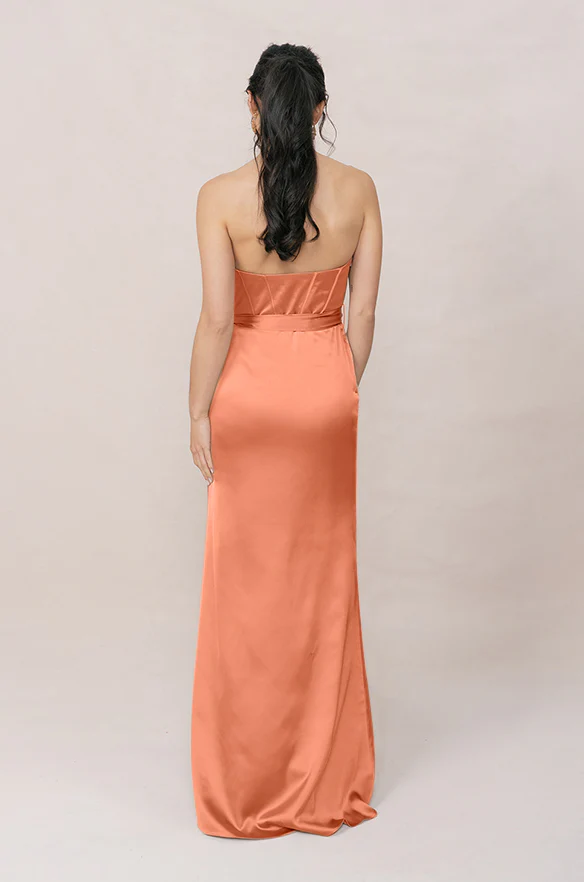 Amara Satin Dress | Made To Order - Image 99