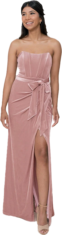Amara Velvet Dress | Made To Order - Image 30