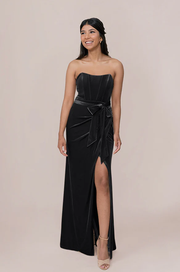 Amara Velvet Dress | Made To Order - Image 6