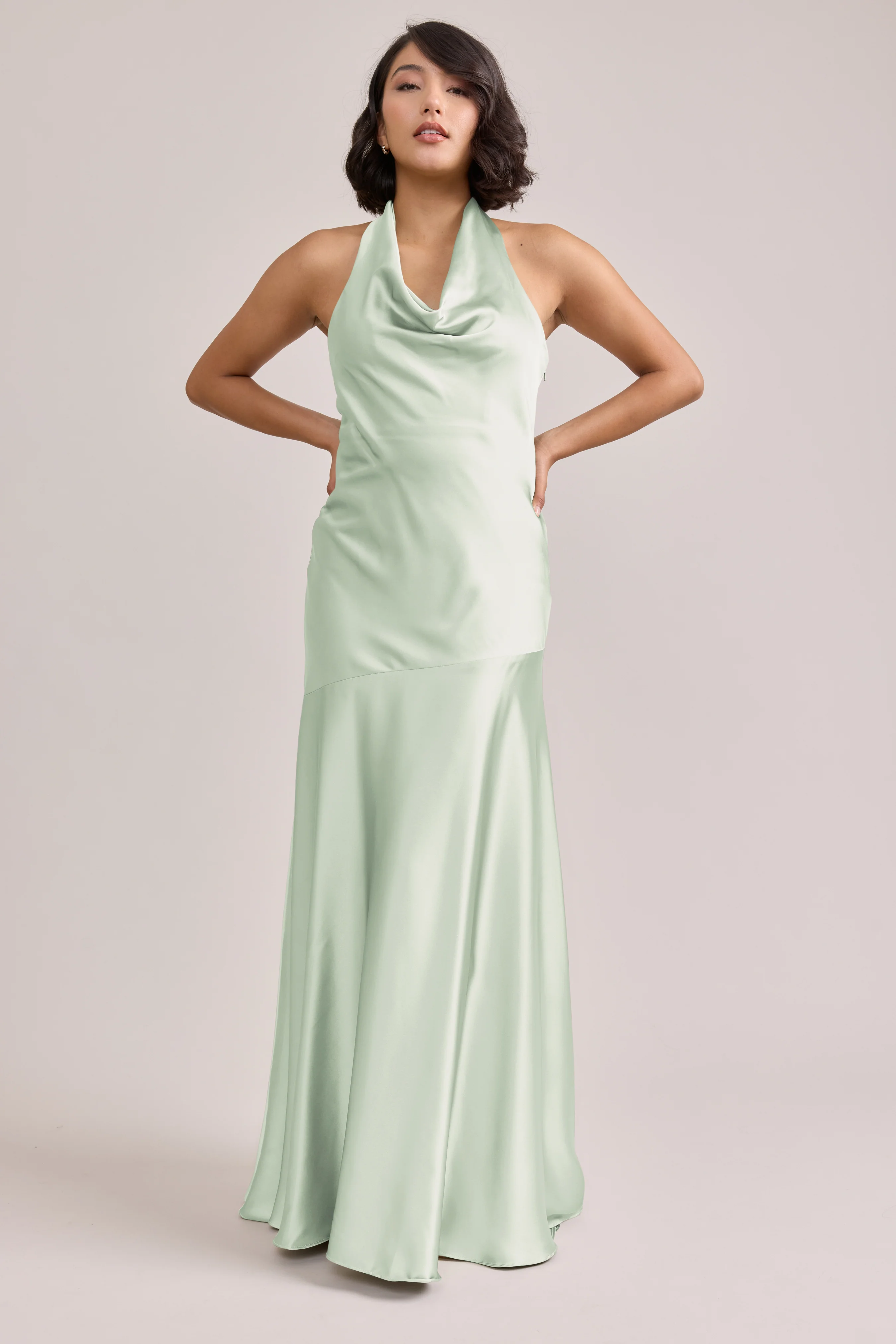 Amaya Satin Dress | Made To Order - Image 110