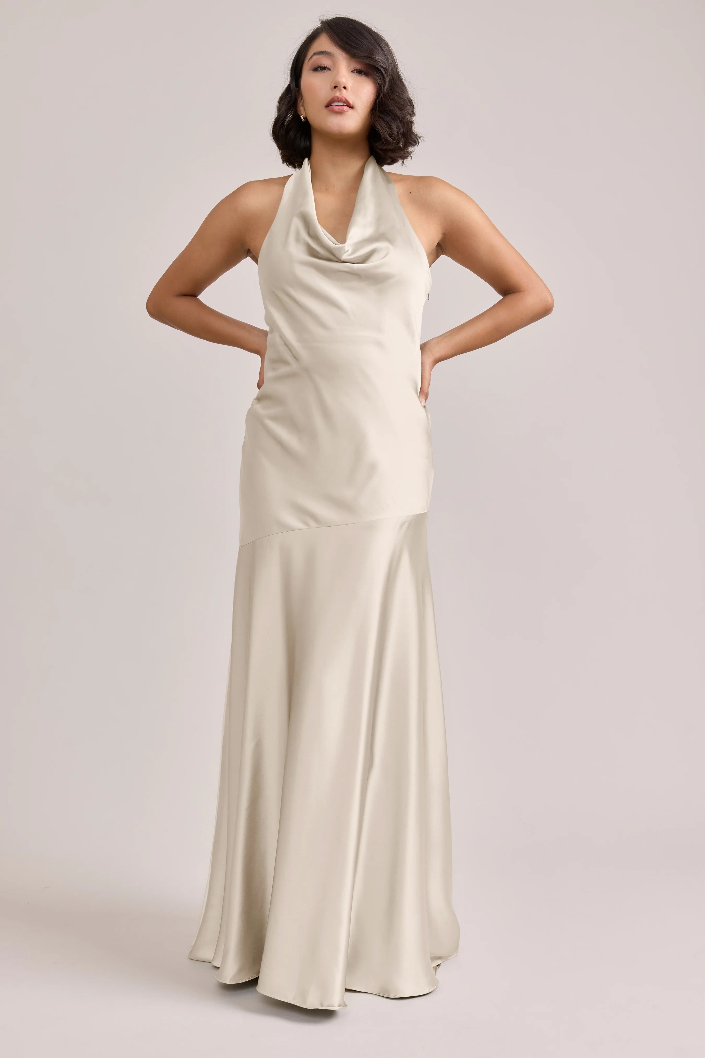 Amaya Satin Dress | Made To Order - Image 140