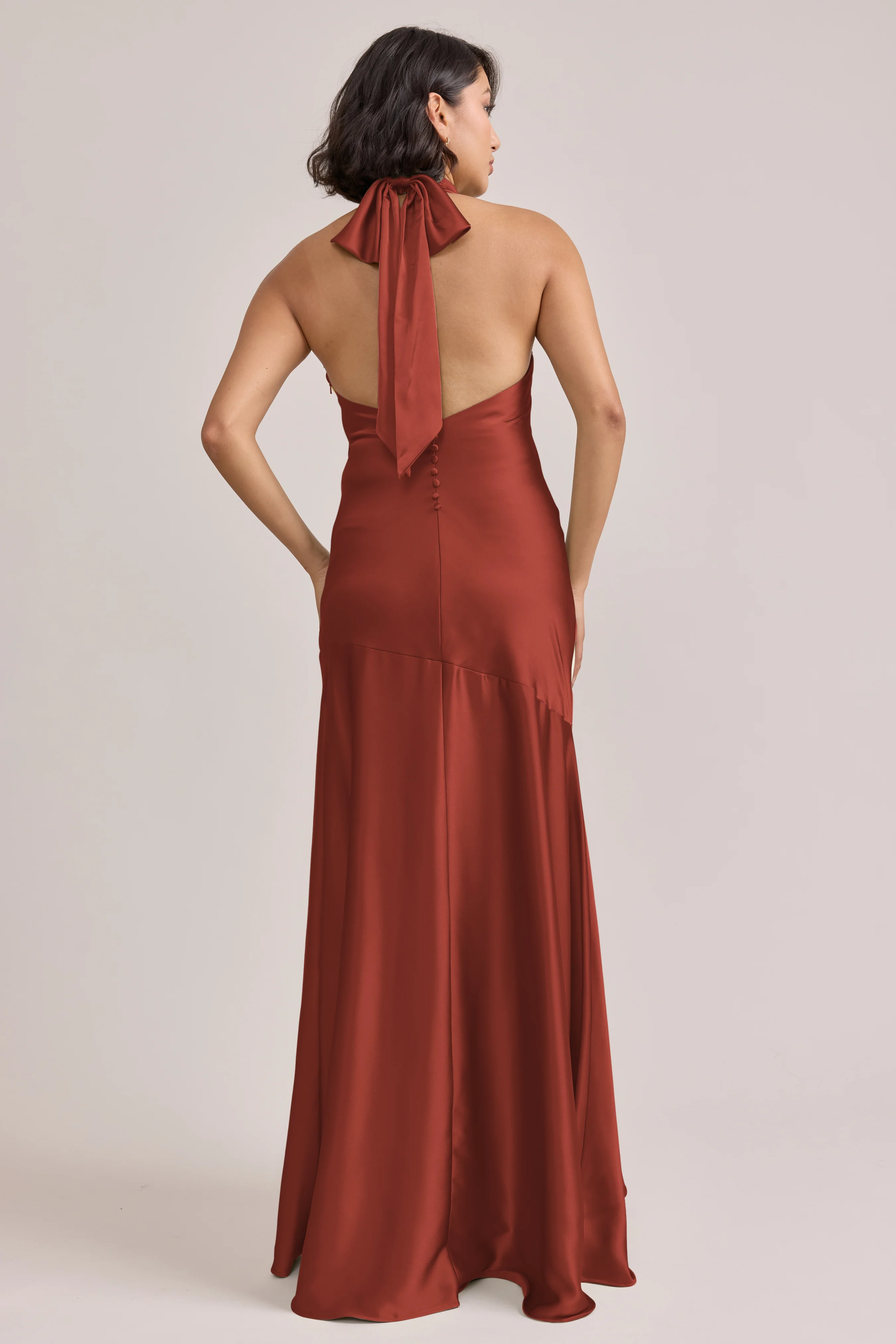Amaya Satin Dress | Made To Order - Image 150