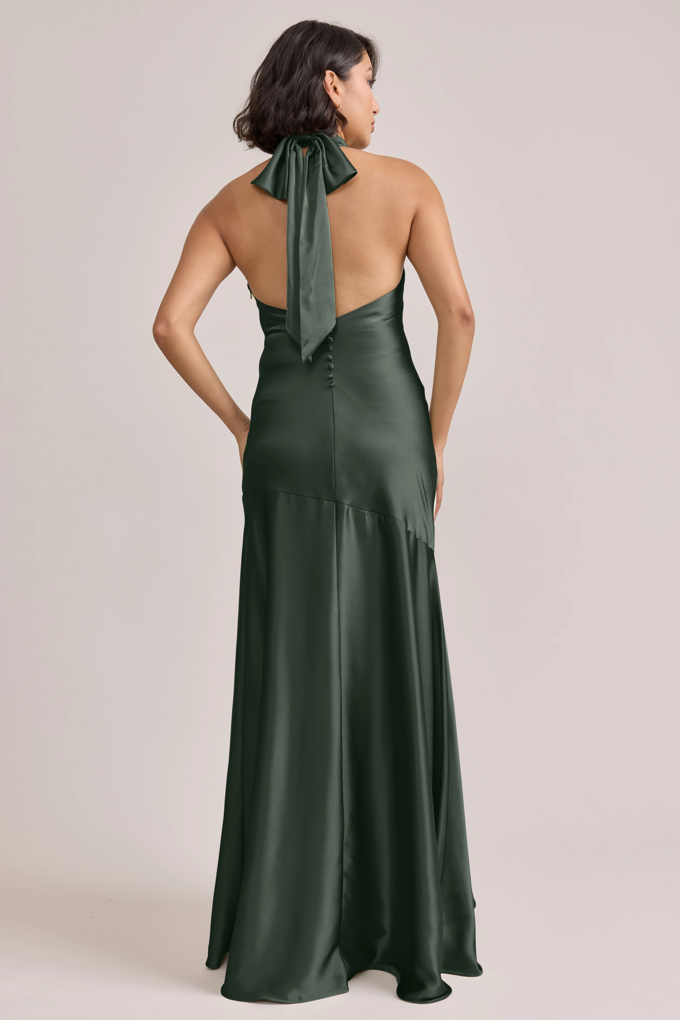Amaya Satin Dress | Made To Order - Image 34