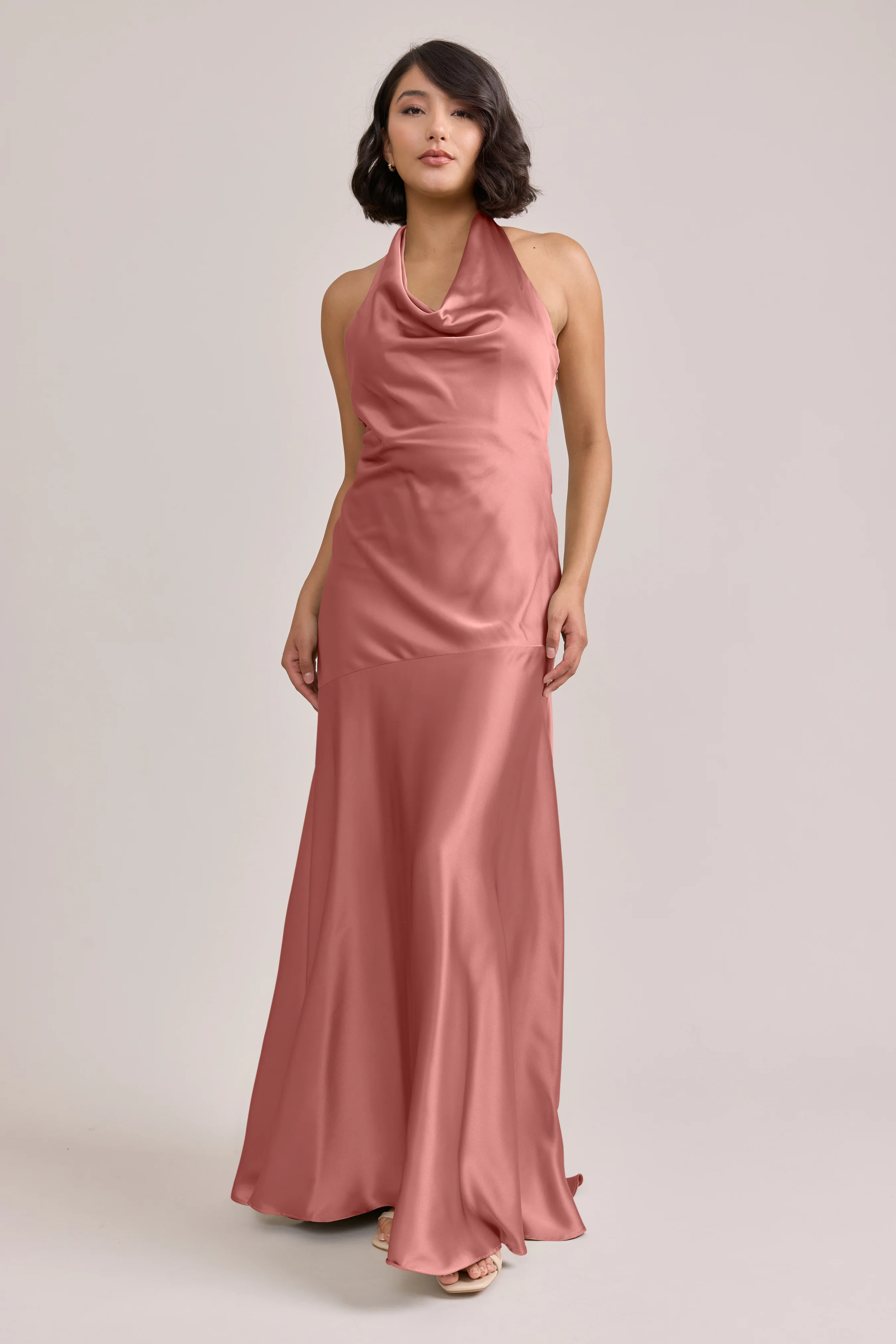 Amaya Satin Dress | Made To Order - Image 37