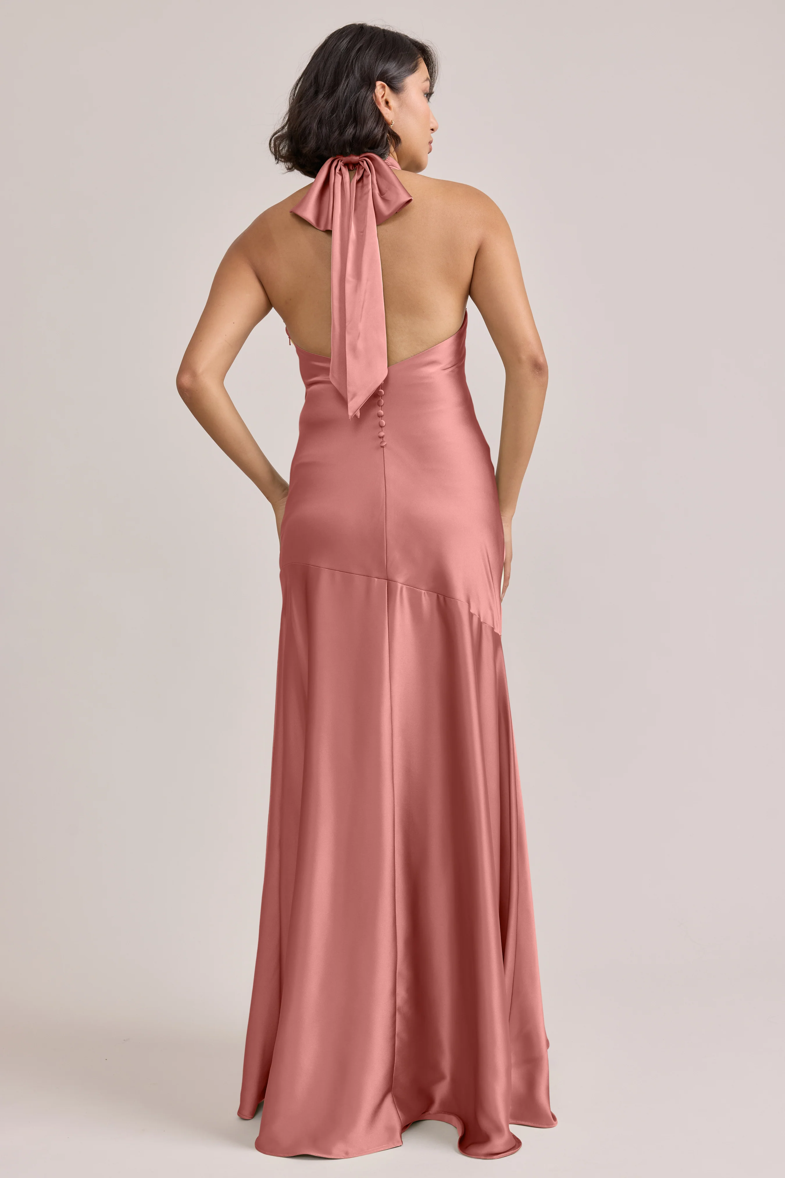 Amaya Satin Dress | Made To Order - Image 38