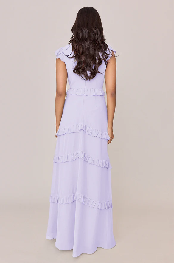 Amelia Chiffon Dress | Made To Order - Image 48
