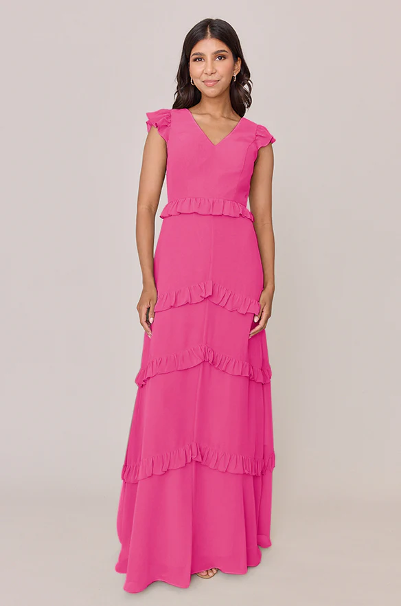 Amelia Chiffon Dress | Made To Order - Image 7