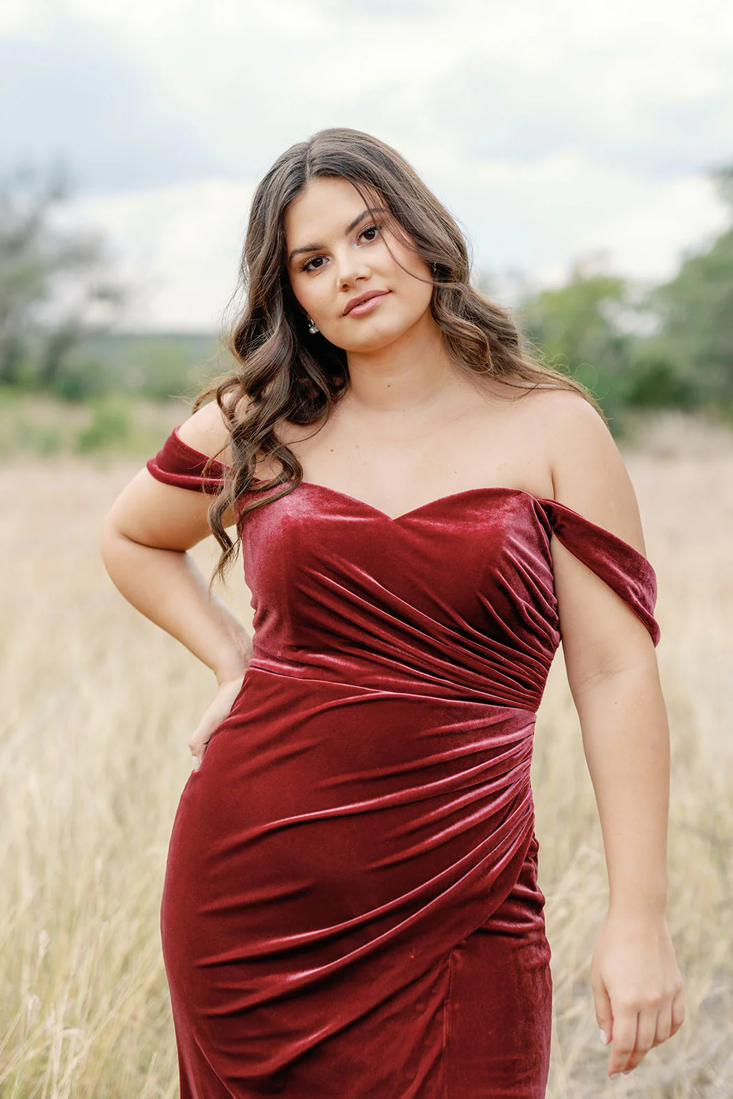 Ariel Convertible Velvet Dress | Made To Order - Image 2