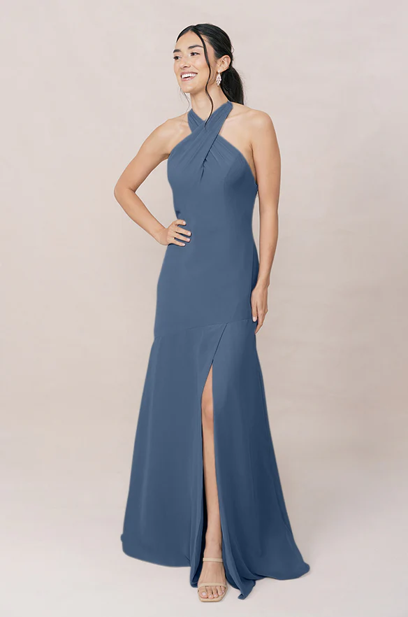 Athena Chiffon Dress | Made To Order - Image 44
