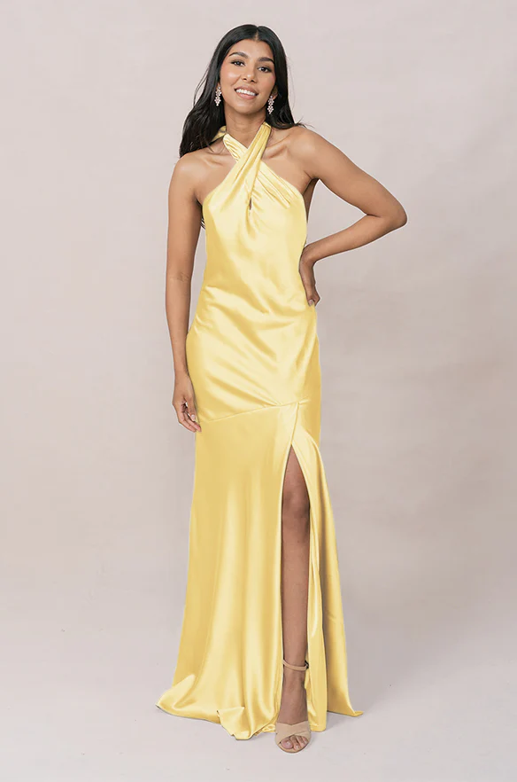Athena Satin Dress | Made To Order - Image 101