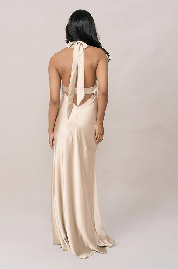 Athena Satin Dress | Made To Order - Image 42