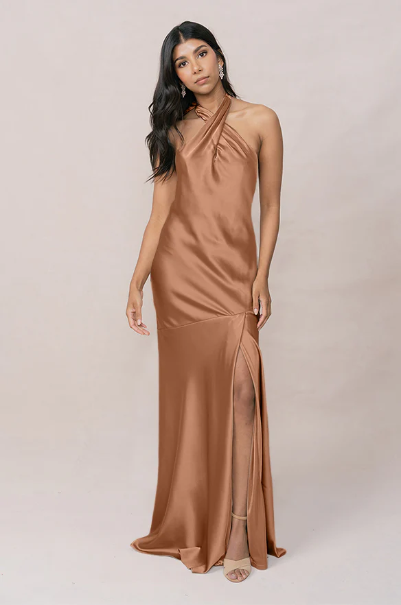 Athena Satin Dress | Made To Order - Image 99