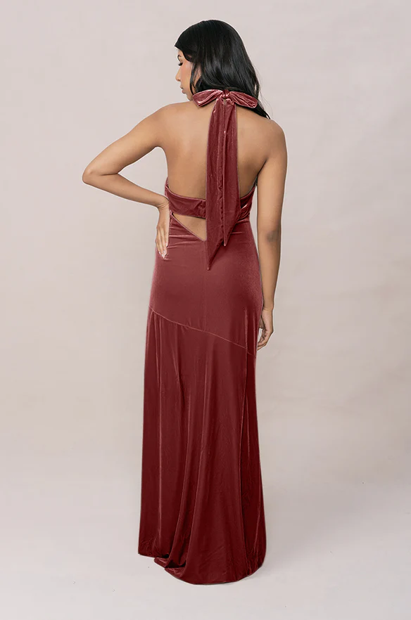 Athena Velvet Dress | Made To Order - Image 50