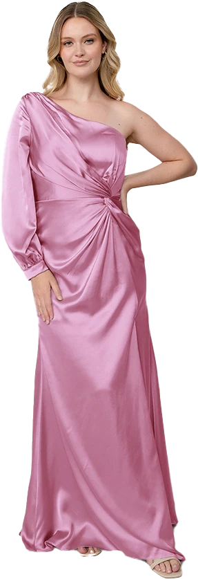 Aurora Satin Dress | Made To Order - Image 130