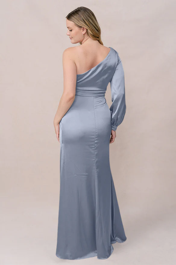 Aurora Satin Dress | Made To Order - Image 42