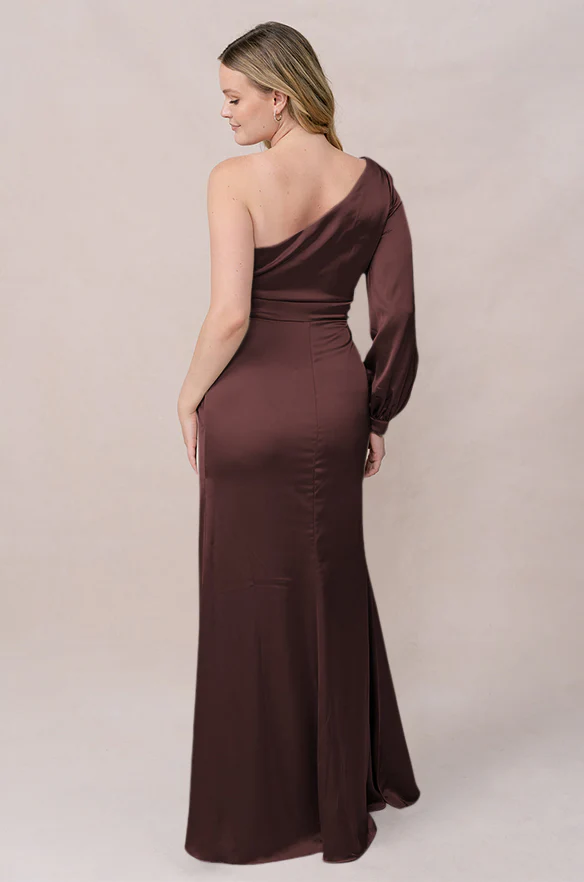 Aurora Satin Dress | Made To Order - Image 62