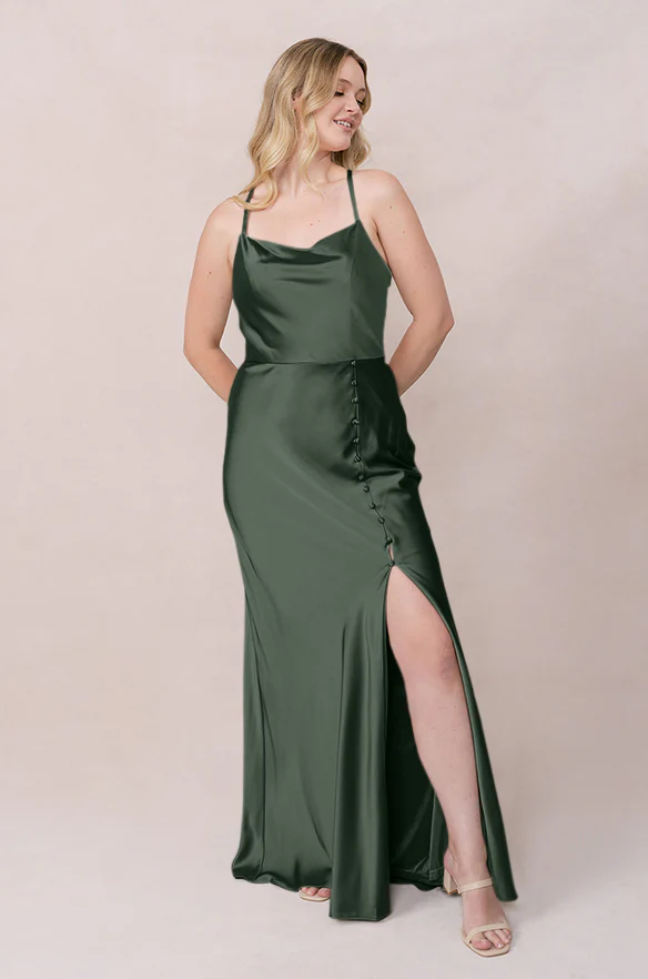 Billie Satin Dress | Made To Order - Image 27