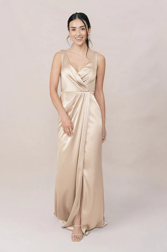 Blair Satin Dress | Made To Order - Image 46