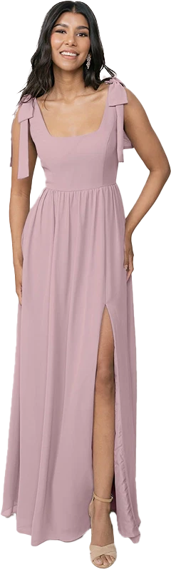 Bowie Chiffon Dress | Made To Order - Image 140