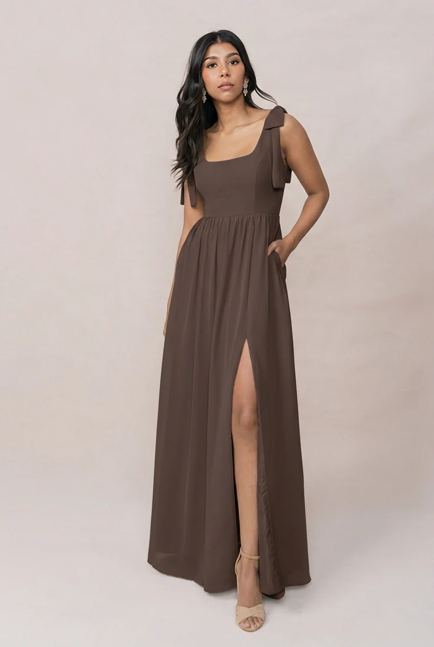 Bowie Chiffon Dress | Made To Order - Image 178