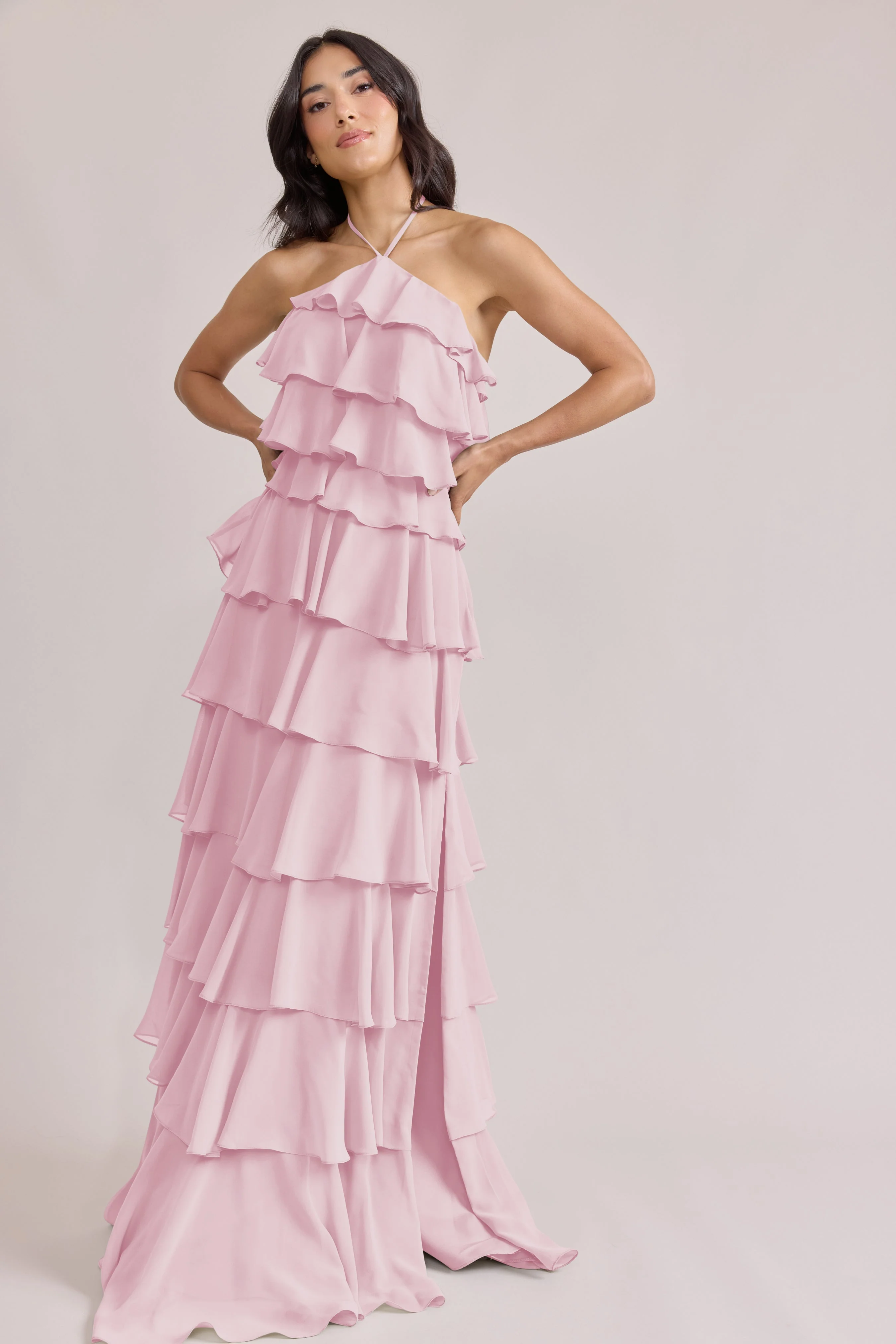 Carrie Chiffon Dress | Made To Order - Image 120