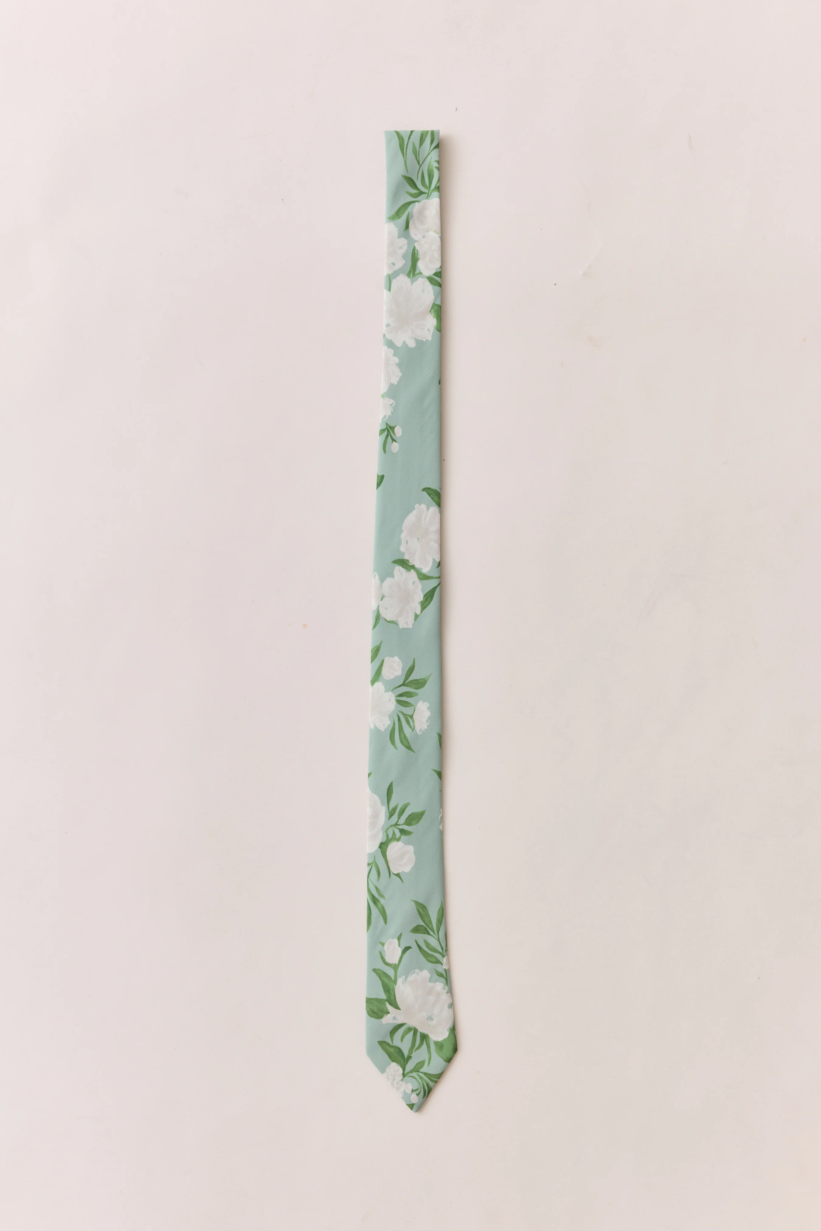 Chiffon Floral Print Tie | Made To Order - Image 16