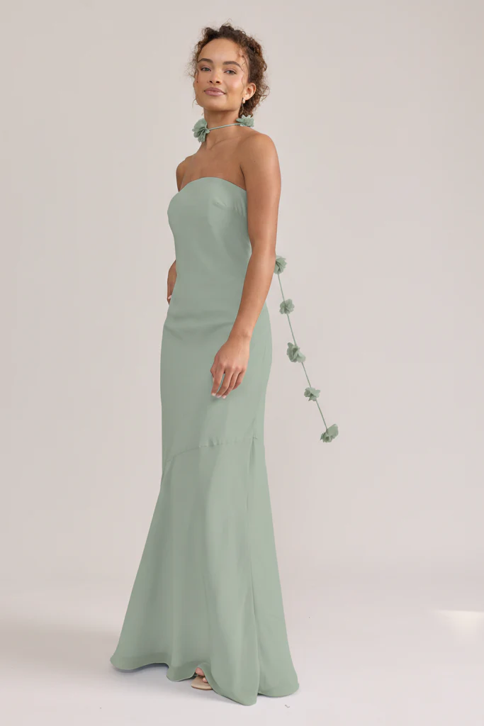 Chiffon Luxe Floral Scarf | Made To Order - Image 14