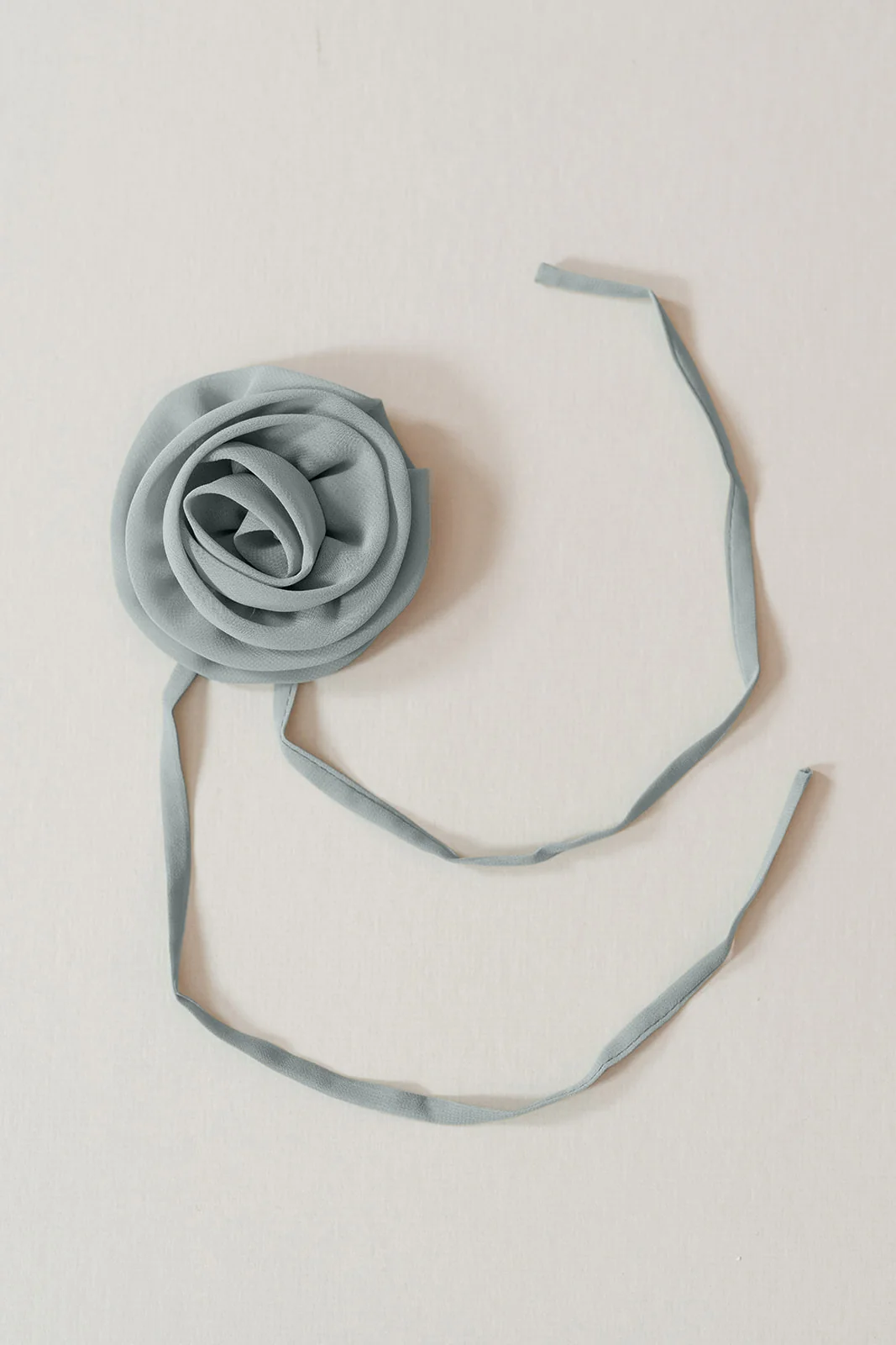 Chiffon Rose Neck Tie | Made To Order - Image 31