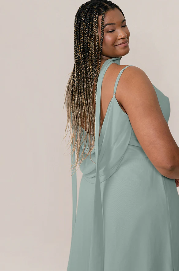 Chiffon Skinny Scarf | Ready To Ship - Image 12