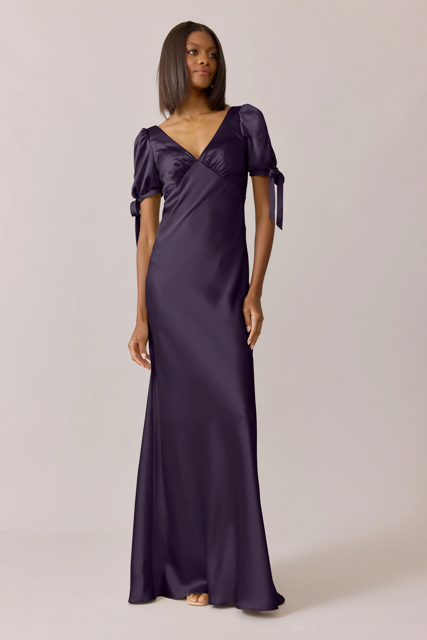 Daisy Satin Dress | Made To Order - Image 49