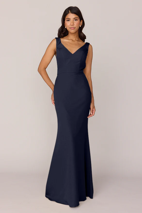 Dakota Crepe Dress | Made To Order - Image 45