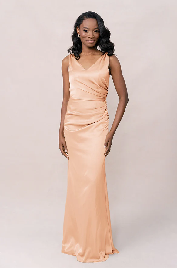 Dawson Satin Dress | Made To Order - Image 115