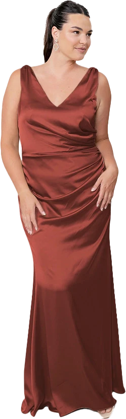 Dawson Satin Dress | Made To Order - Image 18