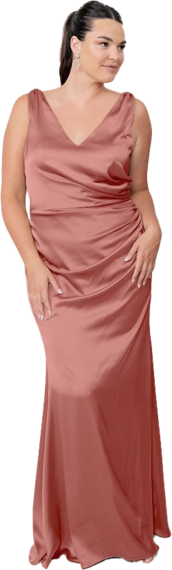 Dawson Satin Dress | Made To Order - Image 22