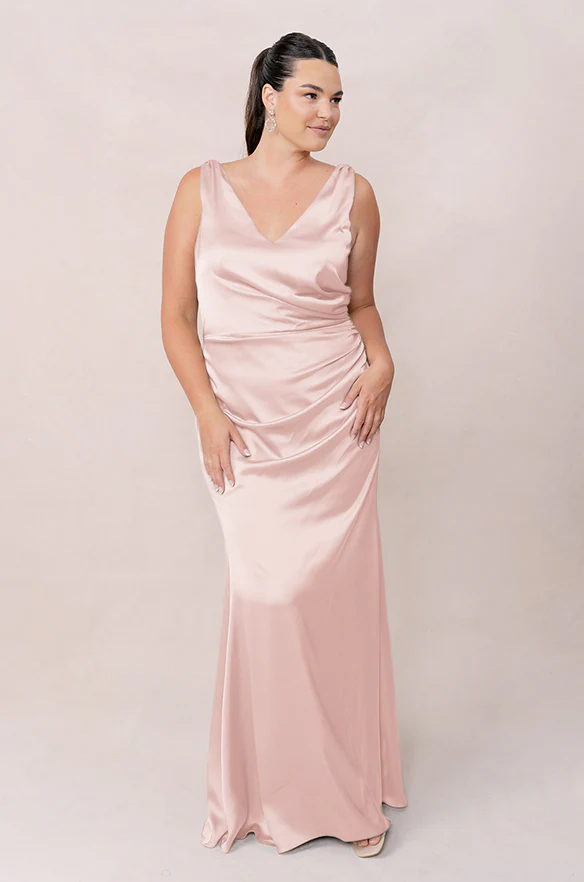 Dawson Satin Dress | Made To Order - Image 61