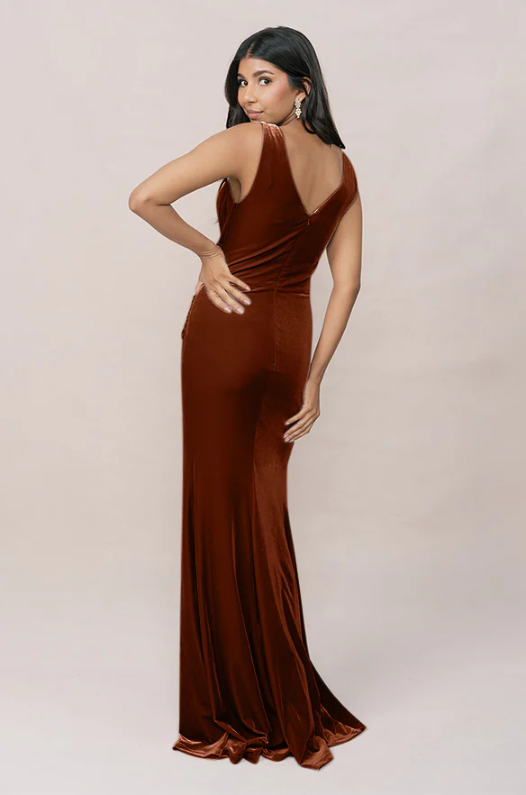 Dawson Velvet Dress | Made To Order - Image 67