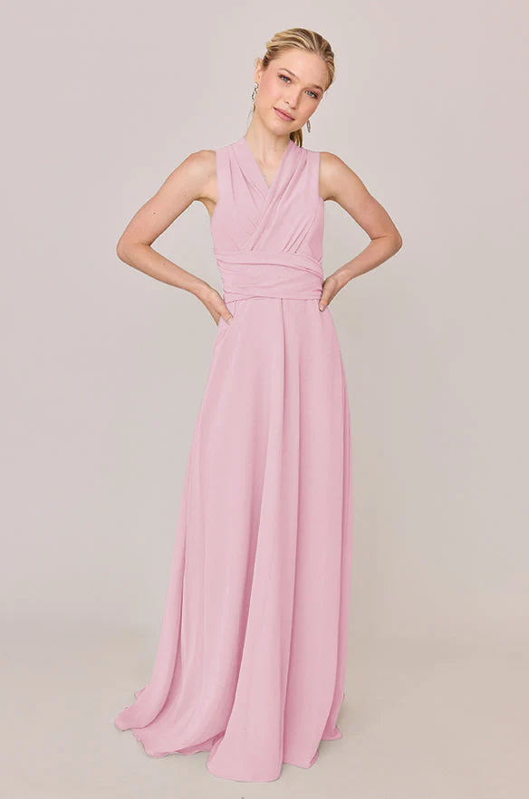Devan Convertible Chiffon Dress | Made To Order - Image 147