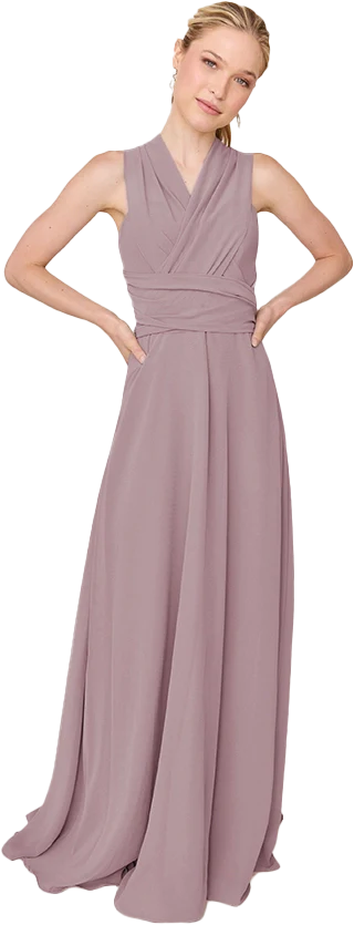 Devan Convertible Chiffon Dress | Made To Order - Image 30