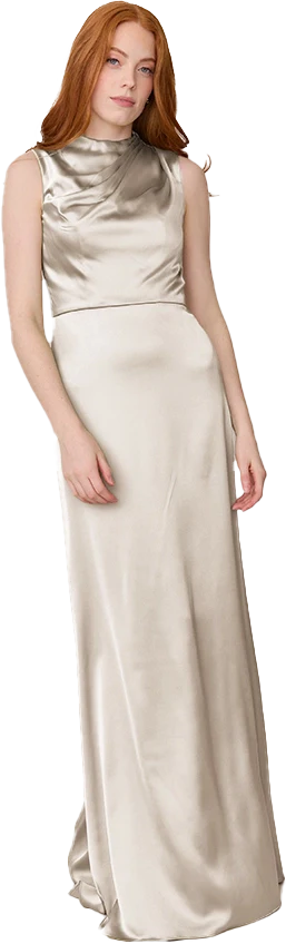 Diana Satin Dress | Made To Order - Image 152
