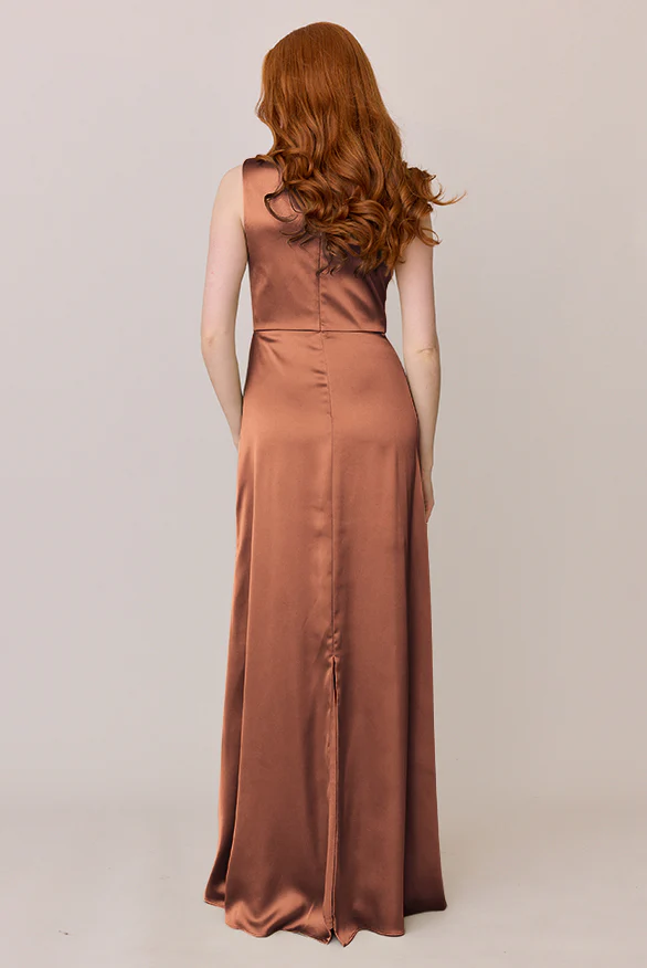 Diana Satin Dress | Made To Order - Image 24