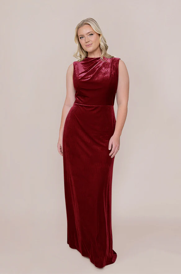 Diana Velvet Dress | Made To Order - Image 20