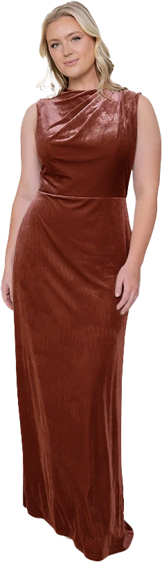 Diana Velvet Dress | Made To Order - Image 48