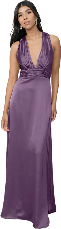 Dylan Satin Dress | Made To Order - Image 124