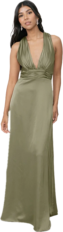 Dylan Satin Dress | Made To Order - Image 141