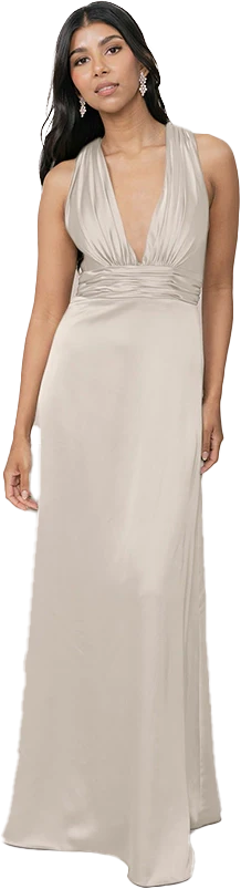 Dylan Satin Dress | Made To Order - Image 154