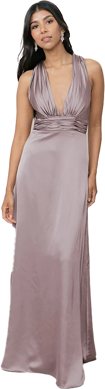 Dylan Satin Dress | Made To Order - Image 156