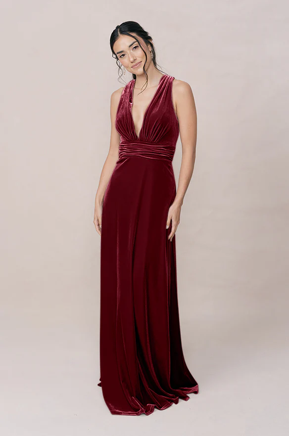 Dylan Velvet Dress | Made To Order - Image 62
